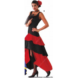 Patron robe flamenco