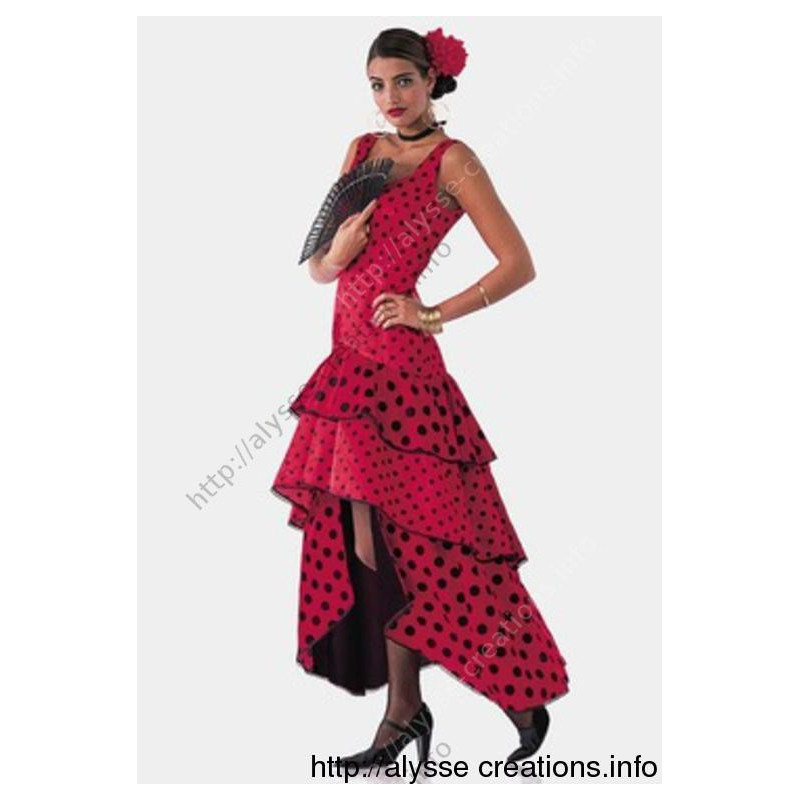 Patron robe flamenco