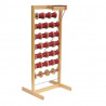 Bobbin rack including 32 bobbins