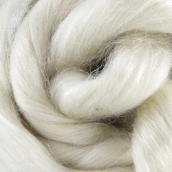 Mohair en ruban peigné