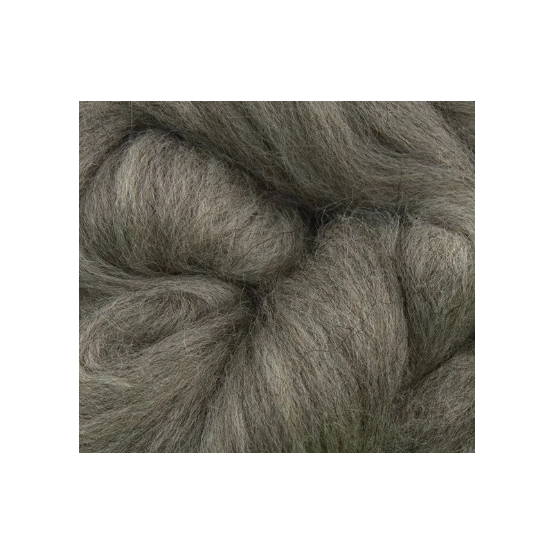 Shetland wool top