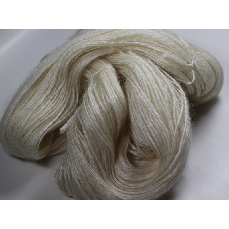 Mélange mohair et soie à teindre