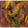 Recycled sari silk